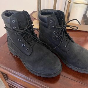 Timberland Linden Woods black boot womens 7.5